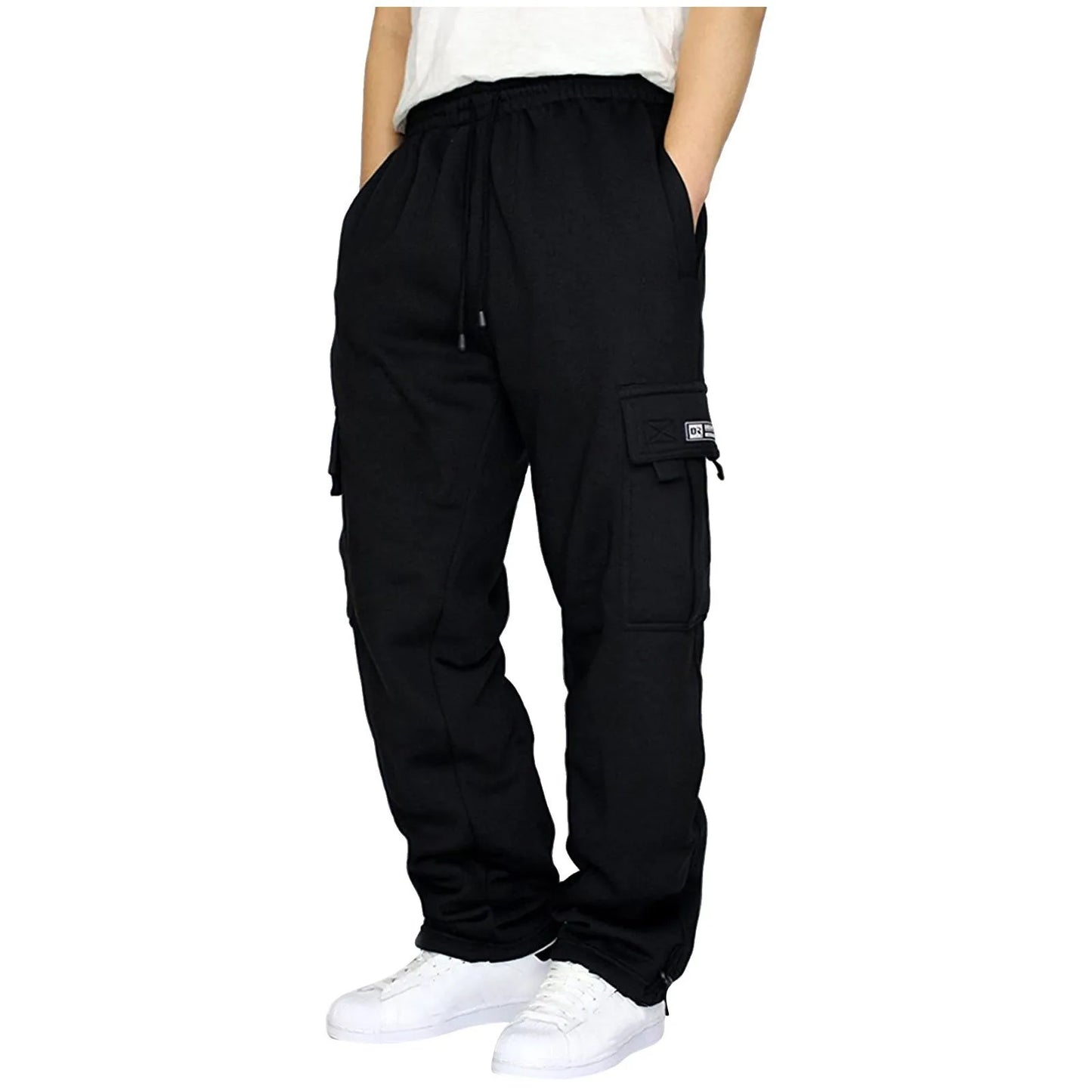 Pantalones cargo para hombre con múltiples bolsillos – estilo urbano