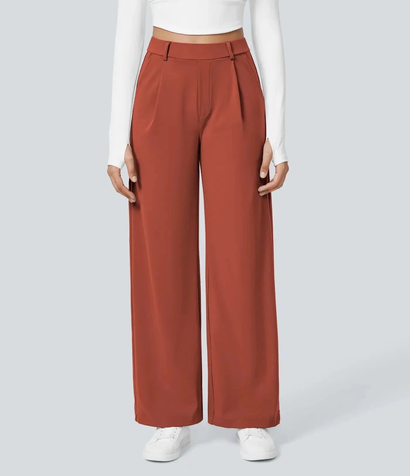 Pantalón de corte recto slim
