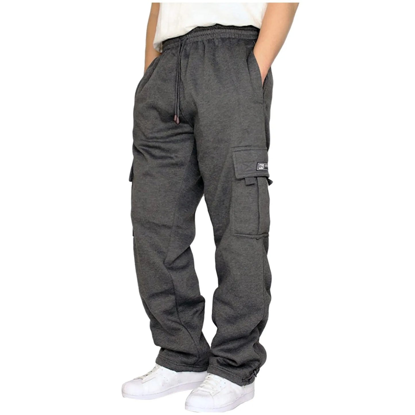 Pantalones cargo para hombre con múltiples bolsillos – estilo urbano