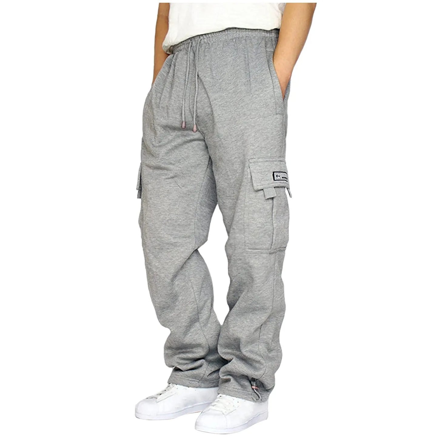 Pantalones cargo para hombre con múltiples bolsillos – estilo urbano